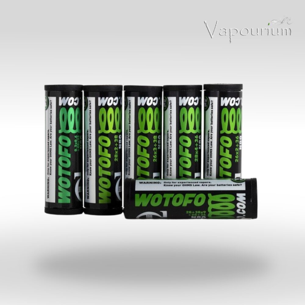 Wotofo Prebuilt Coils (Tube of 10) 1 Wotofo Prebuilt Coils (Tube of 10)