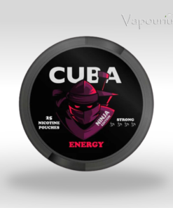 Cuba Ninja Nicotine Pouches - Energy - 16.5mg/Pouch