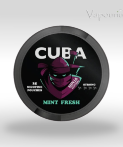 Cuba Ninja Nicotine Pouches - Mint Fresh - 16.5mg/Pouch