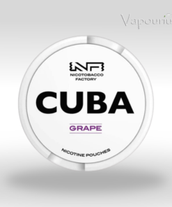 Cuba White Nicotine Pouches - Grape - 10.4mg/Pouch