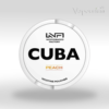 Cuba White Nicotine Pouches - Peach - 10.4mg/Pouch