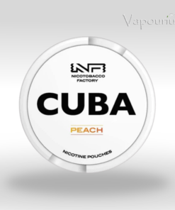Cuba White Nicotine Pouches - Peach - 10.4mg/Pouch