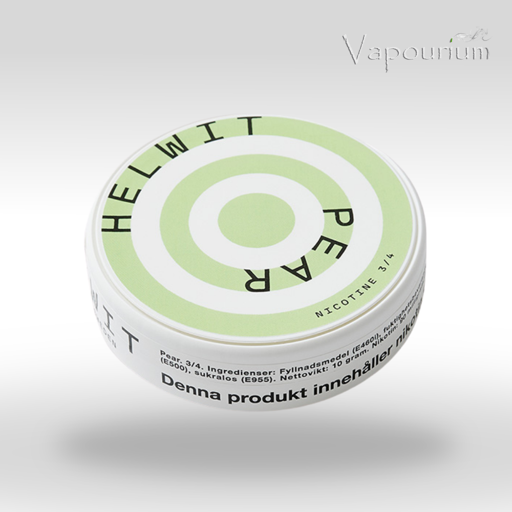 Helwit Nicotine Pouches - Pear - 4.5mg/Pouch 1 Helwit Nicotine Pouches - Pear - 4.5mg/Pouch