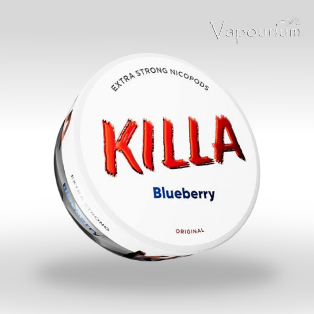 Killa Nicotine Pouches - Blueberry - 13.2mg/Pouch 1 Killa Nicotine Pouches - Blueberry - 13.2mg/Pouch