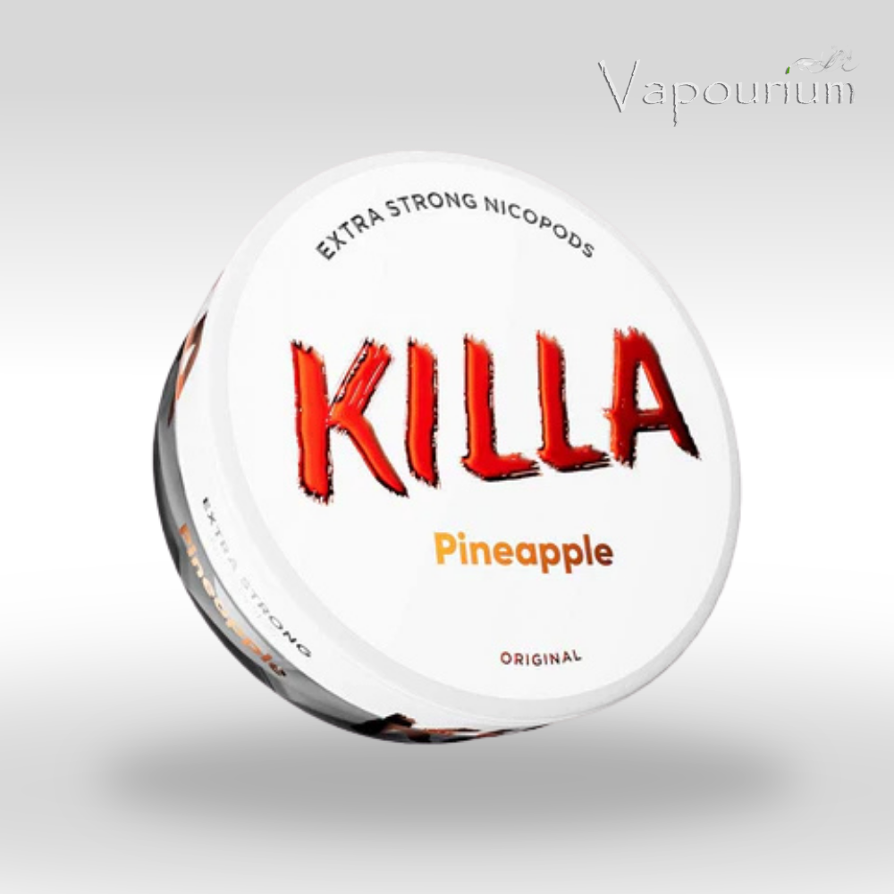 Killa Nicotine Pouches - Pineapple - 13.2mg/Pouch 1 Killa Nicotine Pouches - Pineapple - 13.2mg/Pouch