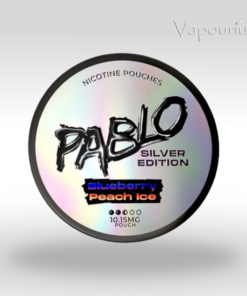 Pablo Silver Nicotine Pouches - Blueberry Peach Ice - 10.15mg/Pouch